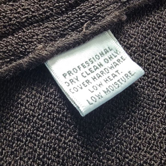 St John Collection Womens 8 Brown Full Zip Sweater Made In USA Casual Formal - Picture 5 of 10